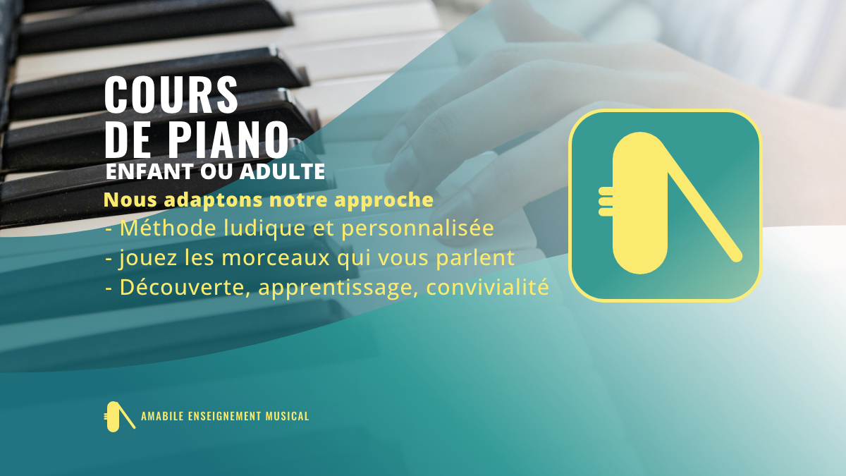 Méthode Ludique Cours De Piano | Enfant Ou Adulte