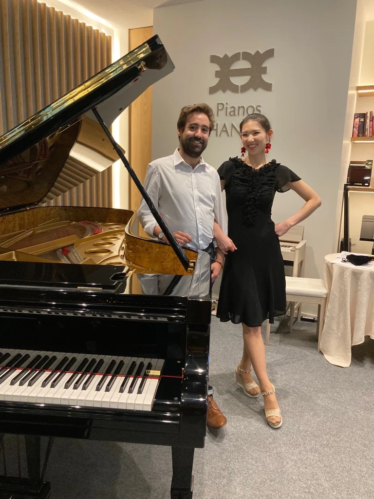 Concert des élèves 2022 - Piano Hanlet - scène musicale. Cours de piano